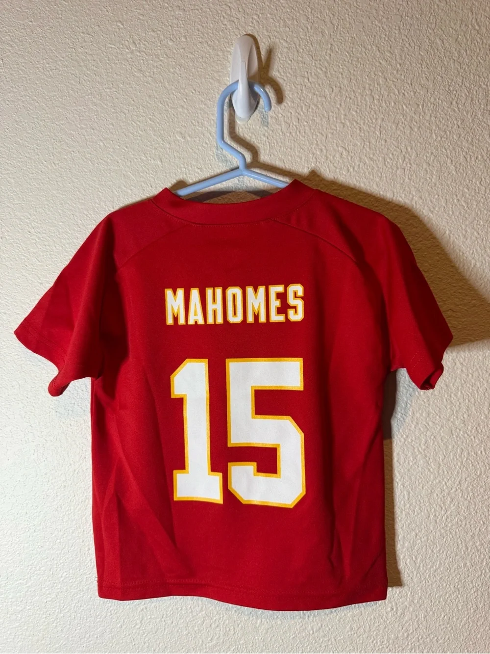 Kids Kansas City Chiefs Kids' Red #15 Football Jersey Top